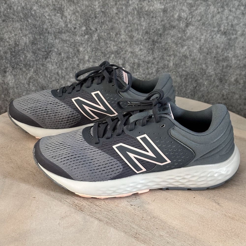 New Balance 520 V7 Womens 8.5 Gray Running Shoes W520LP7 - Picture 4 of 13